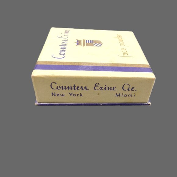 Sealed Countess Exine Vintage Face Powder, Unused Natural Shade - Picture 6 of 8